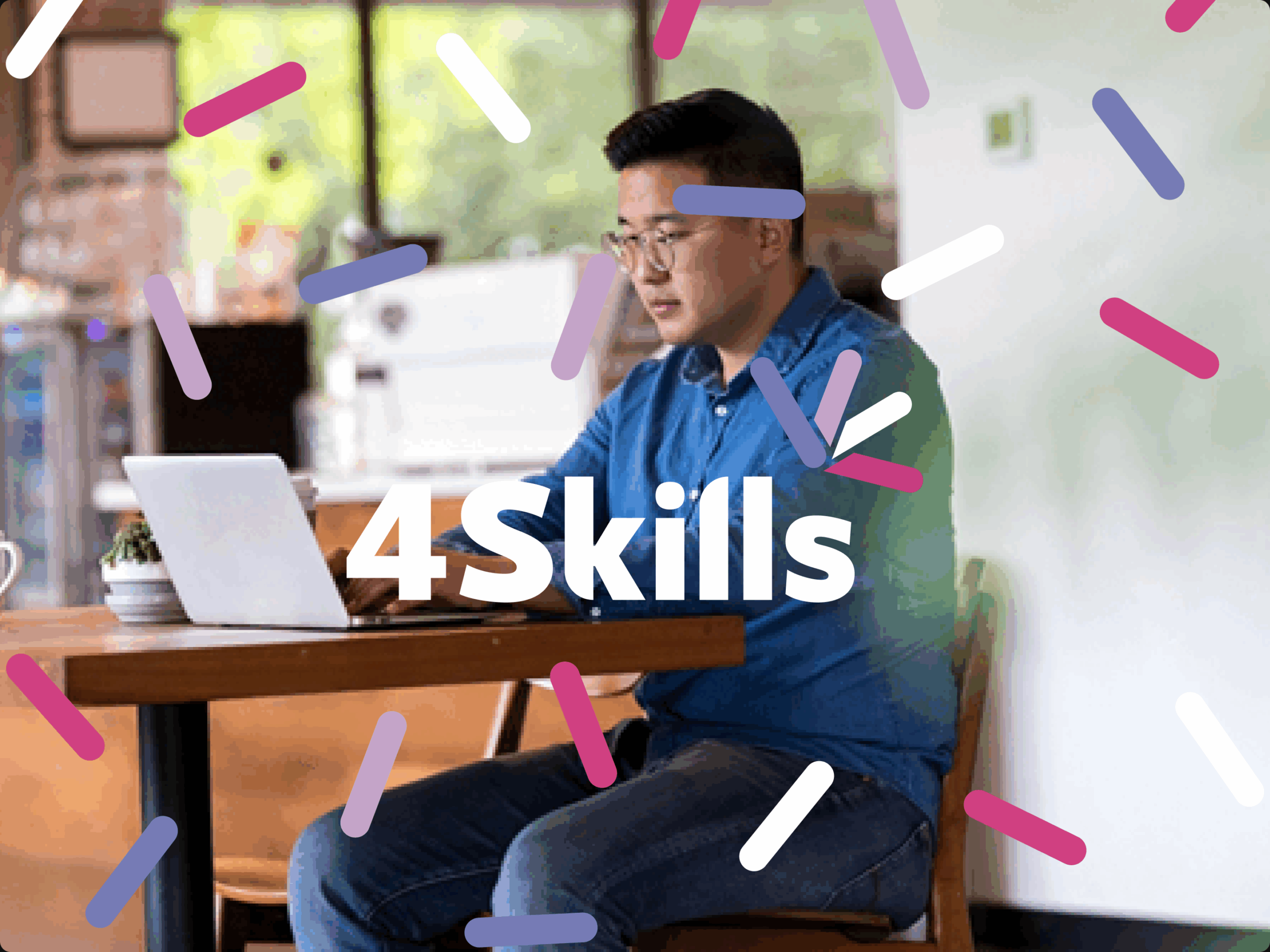 identité visuelle organisme de formation - 4Skills