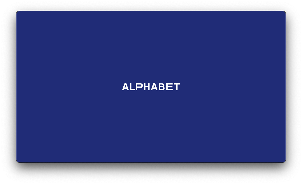 Alphabet